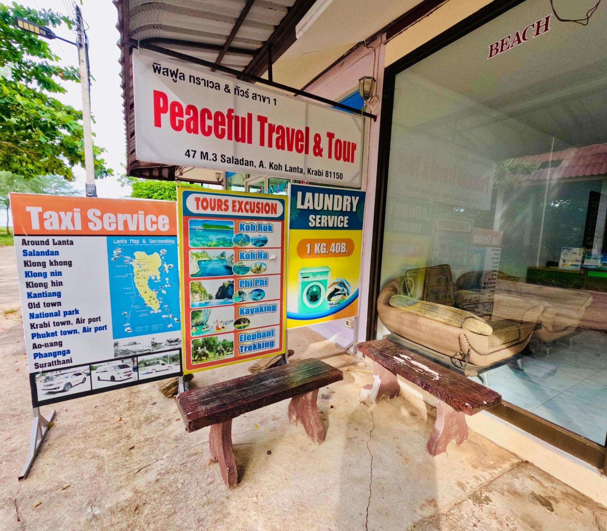 Lanta Palm Beach Resort , Beach Bungalow - Ko Lanta Eksteriør bilde